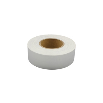 Slit Polyester Insignia Tape White 2