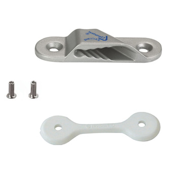 Clamcleat Aluminium Racing Sail Line Starboard Cleat with Backplate & Rivets
