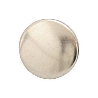 Durable DOT Nickel Plated 7.9mm Shaft Cap 100 Pack
