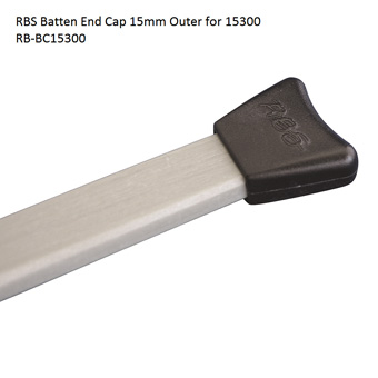RBS Batten End Cap 15mm Outer for 15300