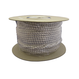 10mm Shock Cord White/Blue Fleck
