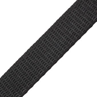 Contender Heavy Weight Dyneema Webbing Black 25mm