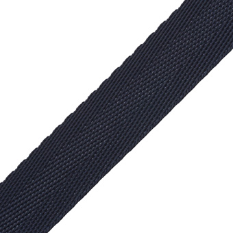 Polyester Webbing Standard Weight 25mm Navy