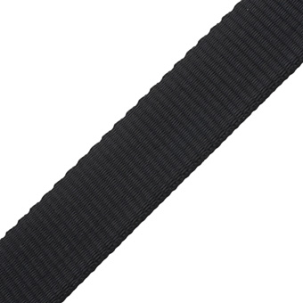 Polyester Webbing Heavyweight Black 25mm