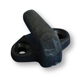 Makefast Plastic Lacing Hook Black