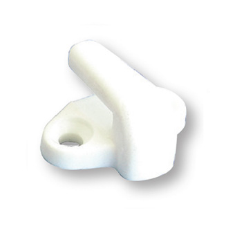 Makefast Plastic Lacing Hook White