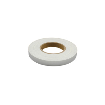 Slit Polyester Insignia Tape White 3/4
