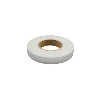 Slit Polyester Insignia Tape White 1