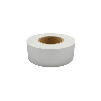 Slit Polyester Insignia Tape White 2.5