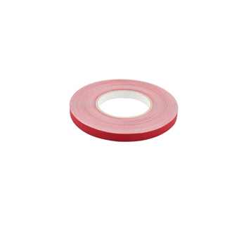 Slit Polyester Insignia Tape Red 1/2