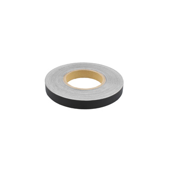 Slit Polyester Insignia Tape Black 3/4