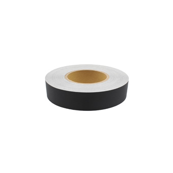 Slit Polyester Insignia Tape Black 1.5