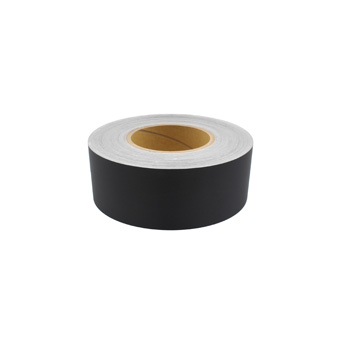 Slit Polyester Insignia Tape Black 2.5