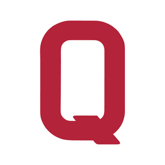 12 Inch | 308mm Polyester Insignia Red Sail Letter - Q