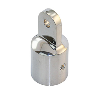 Cast Stainless Steel 20mm External Tube End Plug with Grub Screw