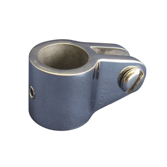 Cast Stainless Steel 22mm Tube Clamp with Grub Screw