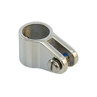 Cast Stainless Steel 25mm Tube Clamp with Double Grub Screw