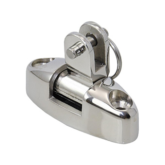 Cast Stainelss Steel Universal Deck Hinge with Pin