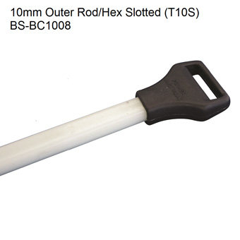 Bluestreak 10mm Outer Rod/Hex Slotted (T10S)