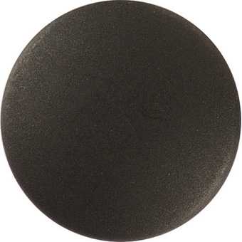 CAF-316 S/S 4.4mm Shaft Matt Black Cap 100 Pack