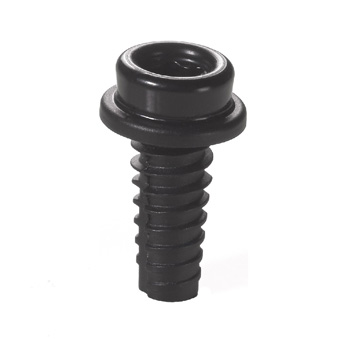 CAF-COMPO Screw-Stud M6 Black 10mm 10 Pack