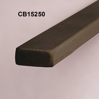 RBS 15mm Carbon Compression Batten x 1500mm x CB15250