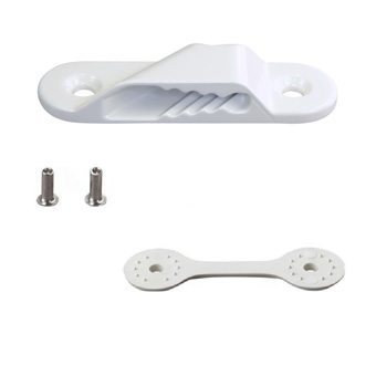 Clamcleat Sail Line Staboard Cleat with Backlate & Rivets