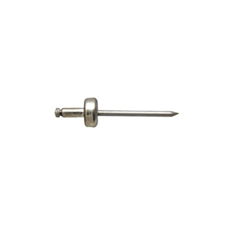 Durable DOT Nickel Plated 8mm Blind Rivet Stud 20 Pack