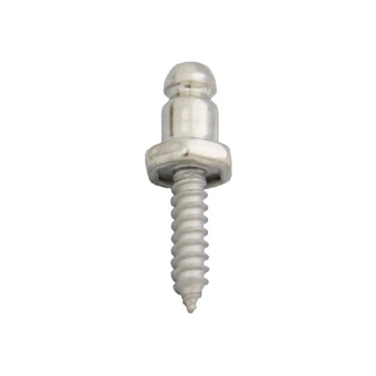 LIFT-the-DOT Nickel Plated 8mm Self Tapping Screw Stud 20 Pack