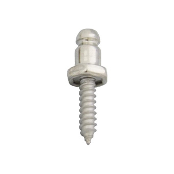 LIFT-the-DOT Nickel Plated 15mm Self Tapping Screw Stud 20 Pack
