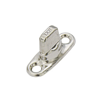 DOT Common Sense Nickel Plated Turnbutton for Single Grommet 20 Pack
