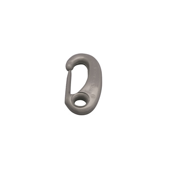 Grey Shockcord Spring Hook 8mm