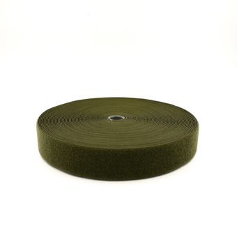 Hook & Loop - 38mm Sew-On Olive Loop
