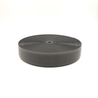 Hook & Loop - 38mm Sew-On Mid Grey Hook
