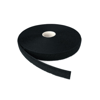 Velcro - 16mm Sew-On Black Loop