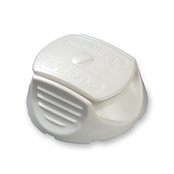 Perfix White Button 10 Pack