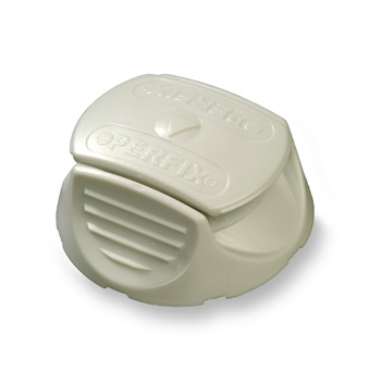 Perfix Grey Button 4 Pack