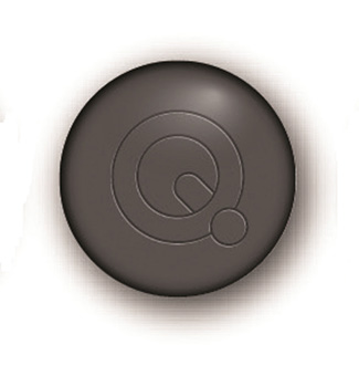 Q-Snap Cap 4.4mm Matt Black 10 Pack