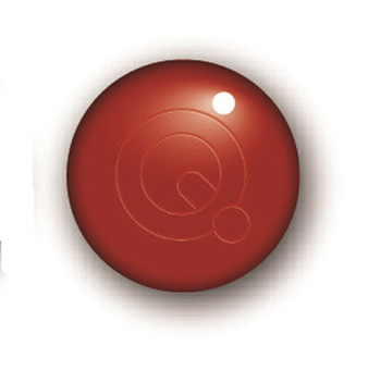 Q-Snap Cap 4.4mm Bordeaux Red 10 Pack