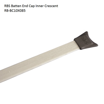 RBS Batten End Cap 10mm Inner Crescent