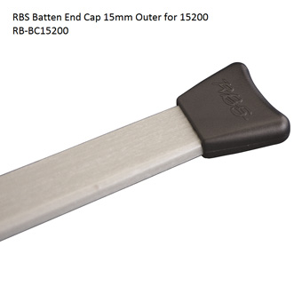 RBS Batten End Cap 15mm Outer for 15200
