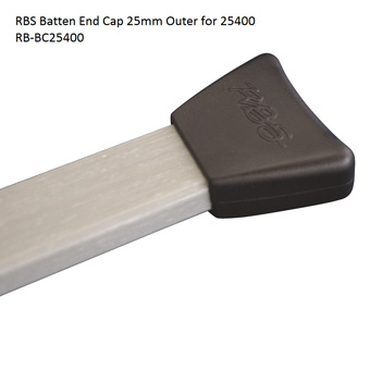 RBS Batten End Cap 25mm Outer for 25400