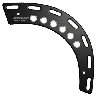 Rutgerson Clewboard For Webbing 370 x 368mm Black
