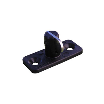 Stayput Horizontal Single Fastener Black