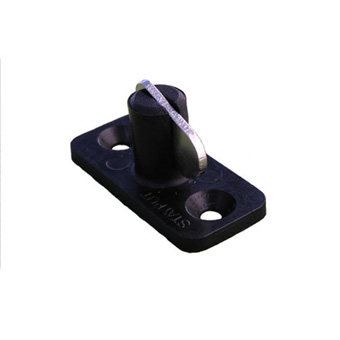 Stayput Vertical Single Fastener Black