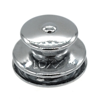Loxx Chrome Large Head Button