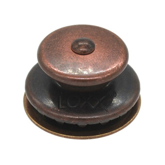 Loxx Antique Copper Large Head Button