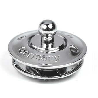 Loxx Chrome Cloth-to-Cloth Stud
