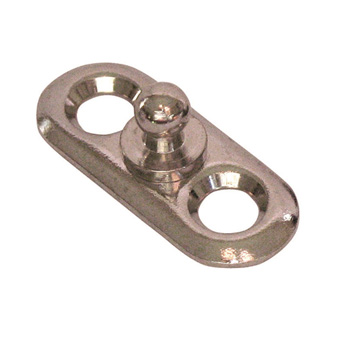 Loxx Chrome Stud 2 Hole Base