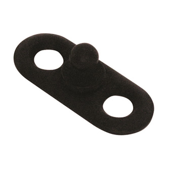 Loxx Black Chrome Stud 2 Hole Base